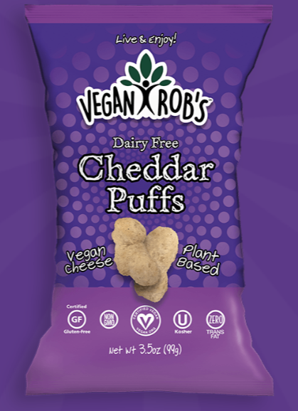 Vegan Robs Dairy-Free Cheddar Puffs (99g) - Lifestyle Markets