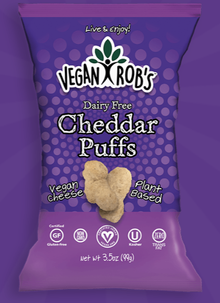 Vegan Robs Dairy-Free Cheddar Puffs (99g) - Lifestyle Markets
