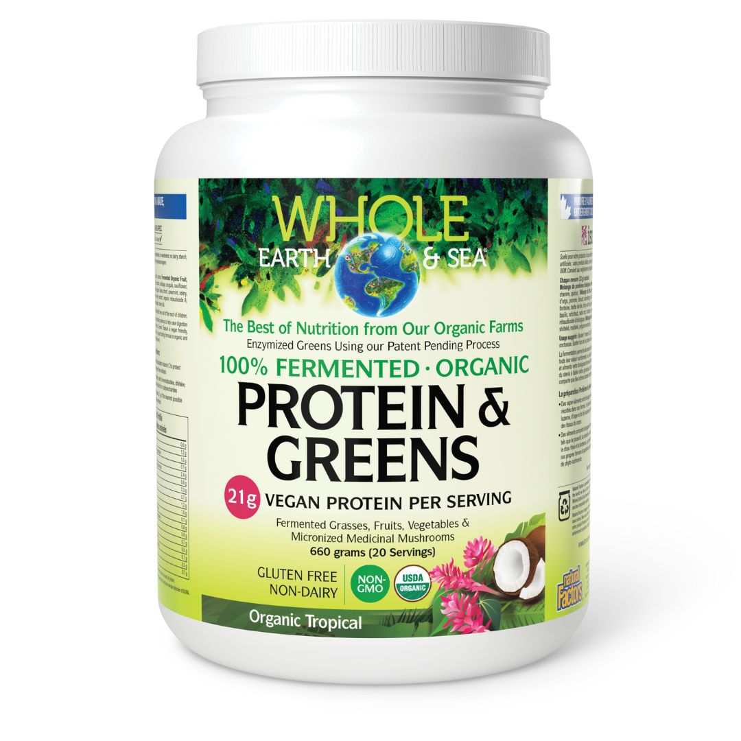 Whole Earth & Sea Fermented Protein & Greens - Tropical (660g) - Lifestyle Markets