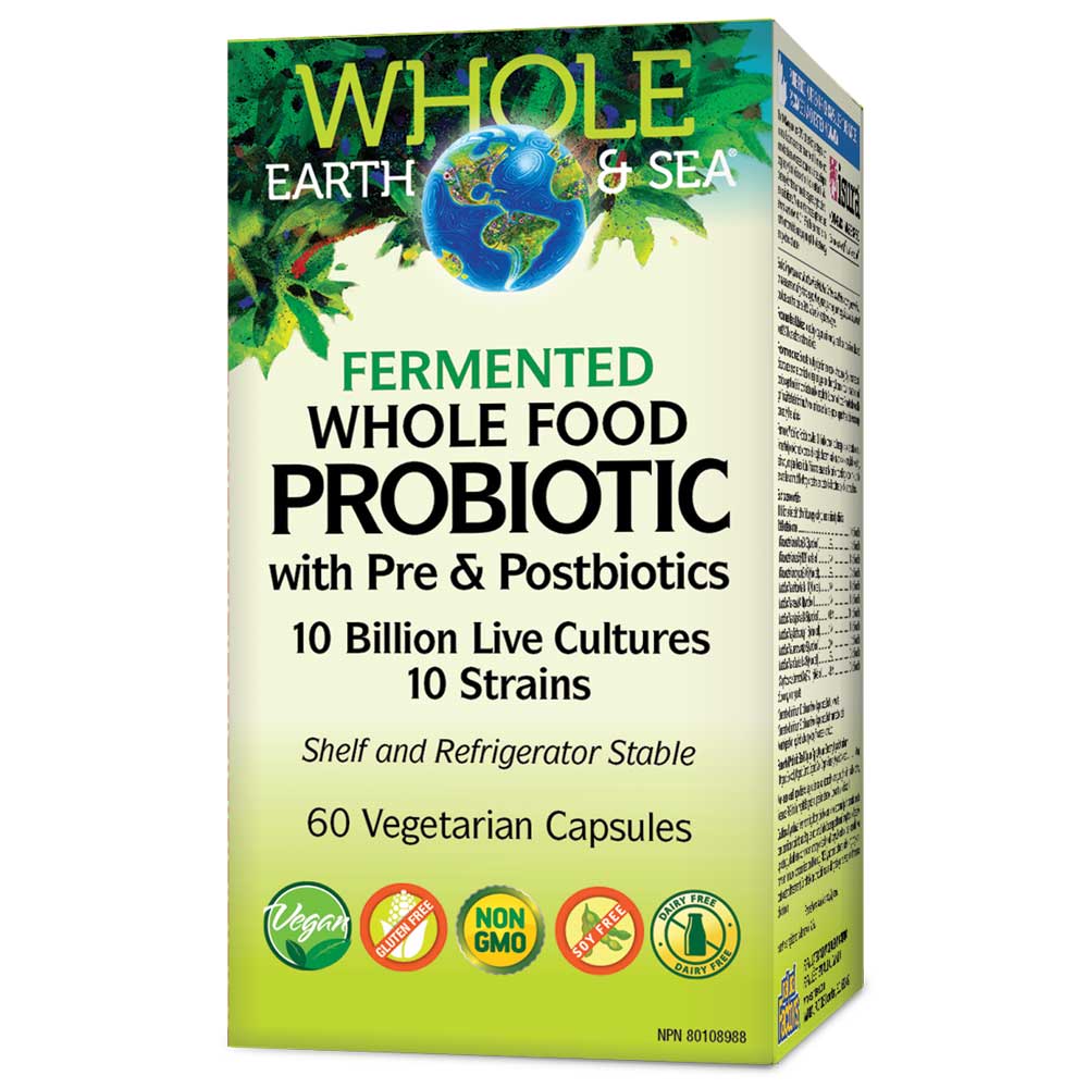 Whole Earth & Sea Whole Food Probiotic (60Vcaps) - Lifestyle Markets