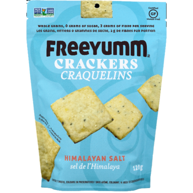FreeYumm Himalayan Salt Crackers (120g) - Lifestyle Markets