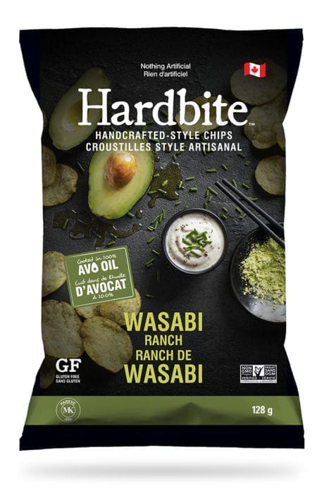 Hardbite Avocado Oil Potato Chips - Wasabi Ranch (128g) - Lifestyle Markets