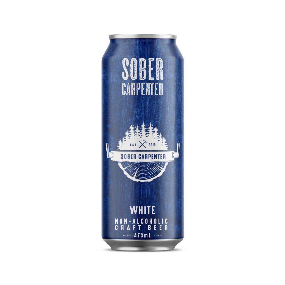 Sober Carpenter Non-Alcoholic Beer - White (473ml) - Lifestyle Markets