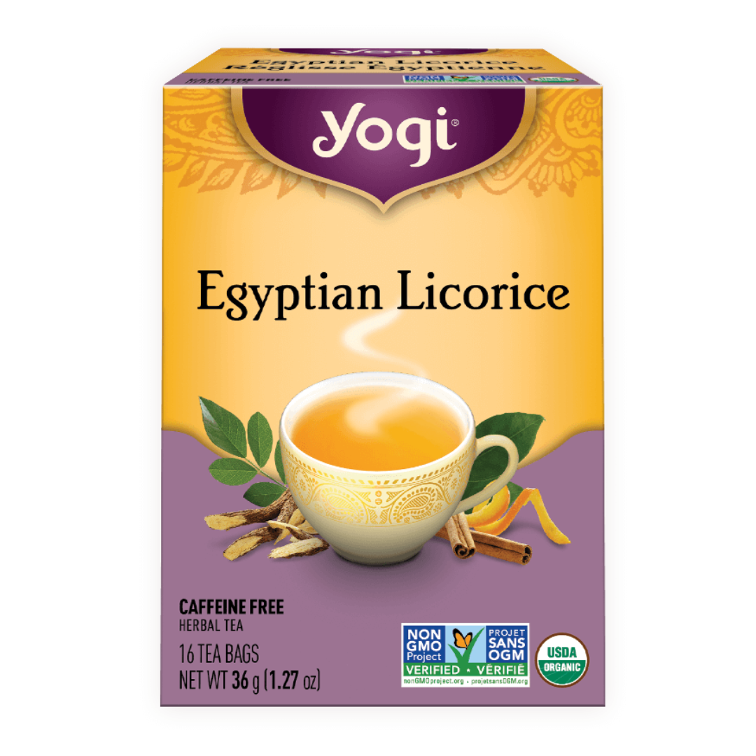Yogi Egyptian Licorice Tea (16 Bags) - Lifestyle Markets