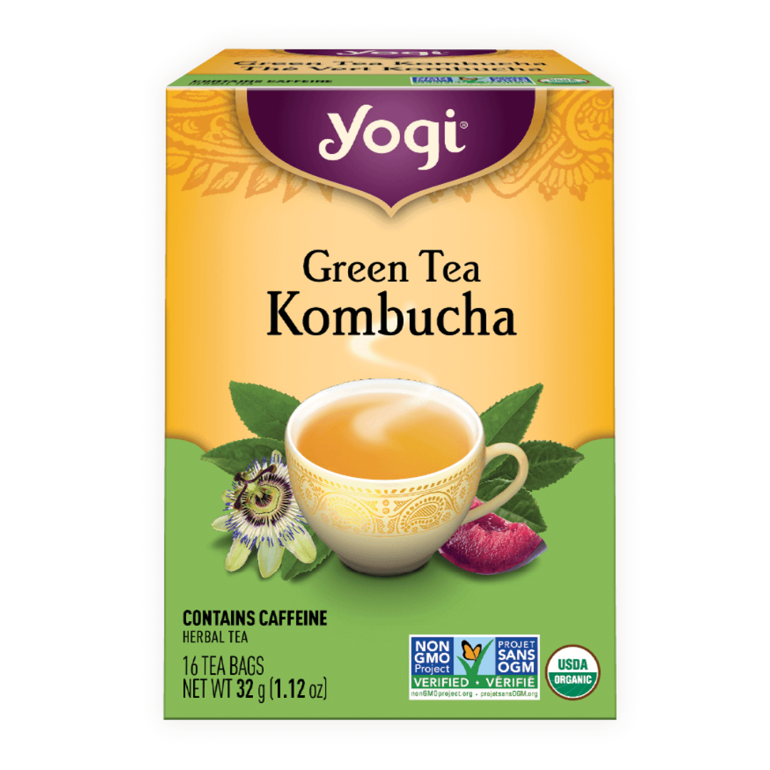 Yogi Green Tea Kombucha (16 Bags) - Lifestyle Markets