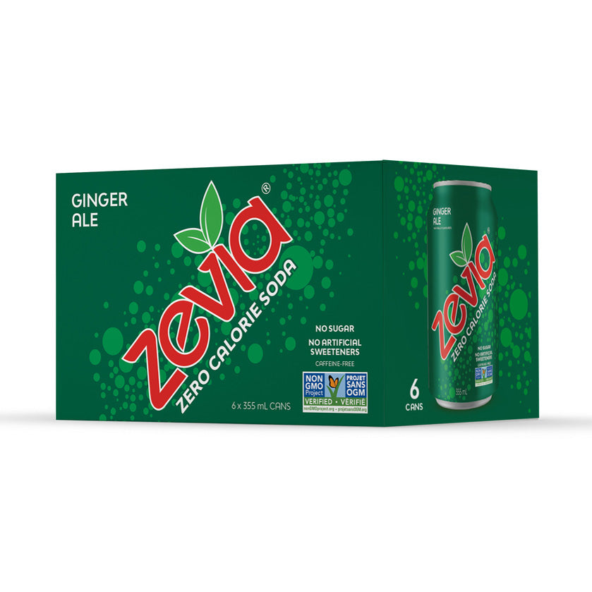 Zevia Ginger Ale (6pk) - Lifestyle Markets