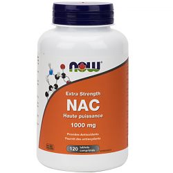 NOW Extra Strength NAC (120tabs) - Lifestyle Markets