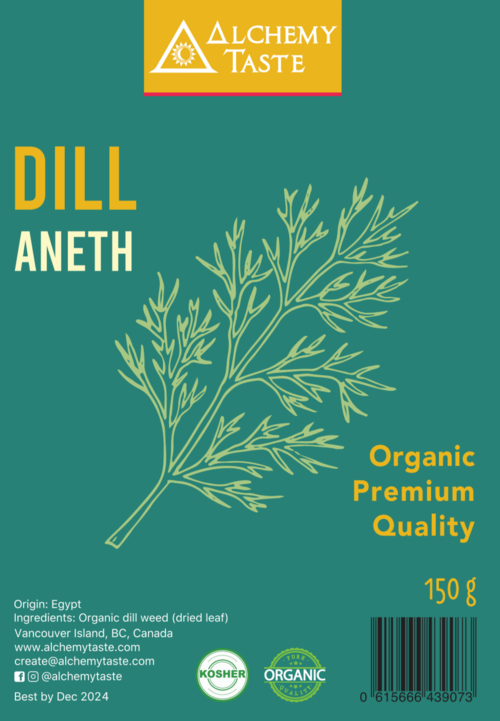 Alchemy Taste Organic Dill (150g) - Lifestyle Markets