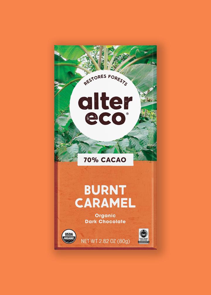 Alter Eco Burnt Caramel (80g) - Lifestyle Markets