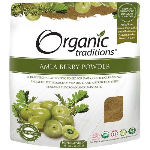 Organic Traditions Amla Powder (200g) - Lifestyle Markets