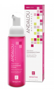 Andalou Naturals 1000 Roses Cleansing Foam (163ml) - Lifestyle Markets