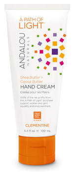 Andalou Naturals Hand Cream - Clementine (100ml) - Lifestyle Markets