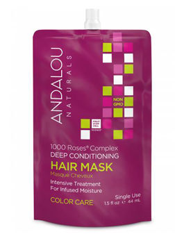 Andalou Naturals 1000 Roses Complex Deep Conditioning Hair Mask (44ml) - Lifestyle Markets