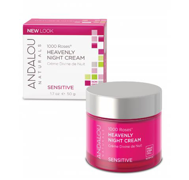 Andalou Naturals 1000 Roses Heavenly Night Cream (50ml) - Lifestyle Markets