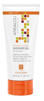 Andalou Naturals Mandarin Vanilla Shower Gel (251 ml) - Lifestyle Markets