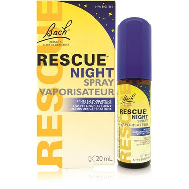 Bach Rescue Night Spray (20ml) - Lifestyle Markets