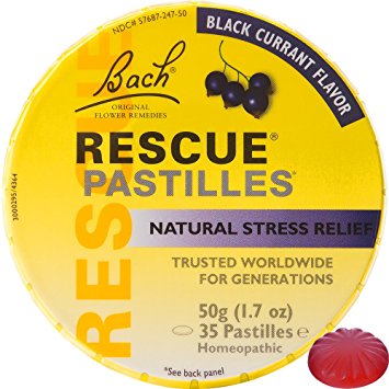 Bach Rescue Pastilles Black Currant Flavour (35 Pastilles) - Lifestyle Markets