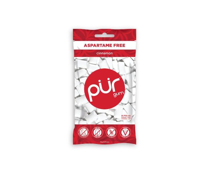 PUR Cinnamon Gum (80g) - Lifestyle Markets