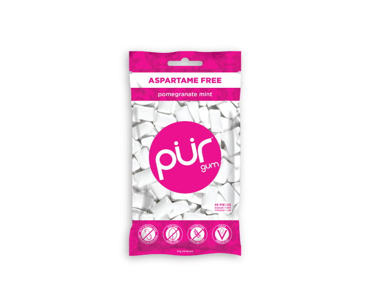 PUR Pomegranate Gum (80g) - Lifestyle Markets