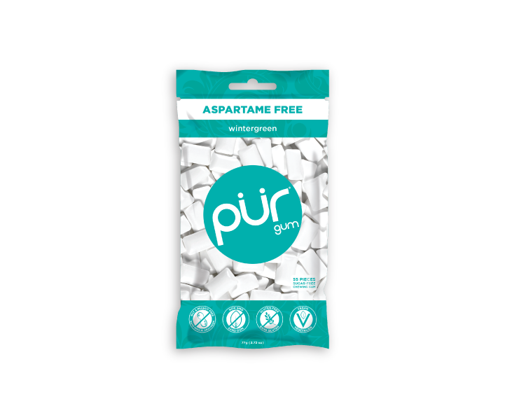 PUR Wintergreen Gum (80g) - Lifestyle Markets