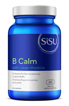 Sisu B Calm with Rhodiola (60 Vegetarian Capsules) - Lifestyle Markets