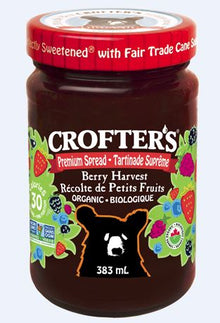 Crofter's Organic Premium Berry Harvest Spread (383 ml) - Lifestyle Markets
