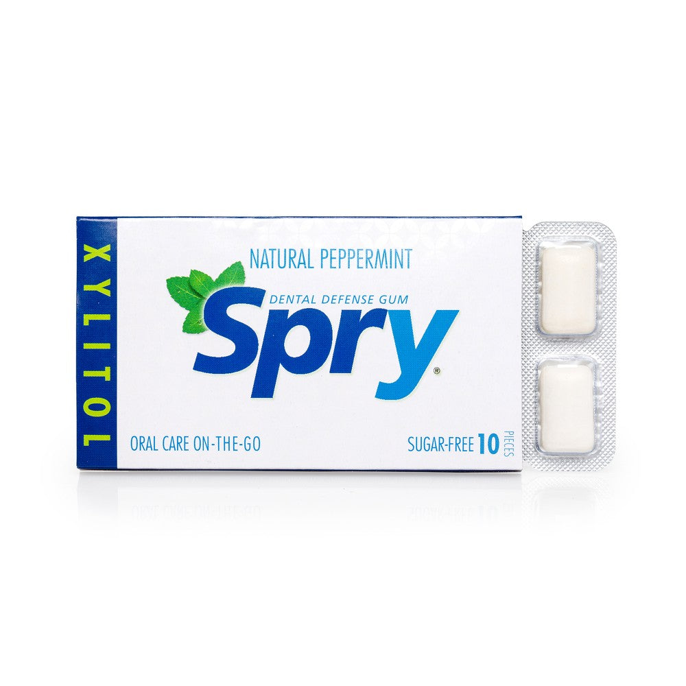 SpryPeppermint Gum (10 Units) - Lifestyle Markets