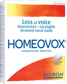 Boiron Homeovox (60 Chewable Tablets) - Lifestyle Markets