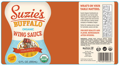 Suzie's Buffalo Wing Sauce (355ml) - Lifestyle Markets