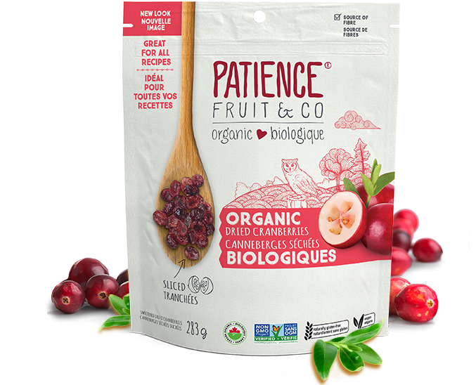 Patience Fruit & Co. Organic Dried Cranberries (283g) - Lifestyle Markets