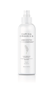 Carina Organics Fast Drying Hairspray - Unscented (250ml) - Lifestyle Markets