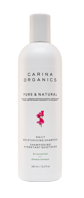 Carina Organics Pure & Natural Daily Moisturizing Shampoo (360ml) - Lifestyle Markets
