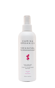 Carina Organics Pure & Natural Fast Drying Hairspray (250ml) - Lifestyle Markets