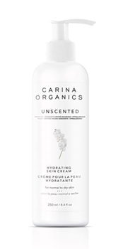 Carina Organics Hydrating Skin Cream - Unscented (250ml) - Lifestyle Markets