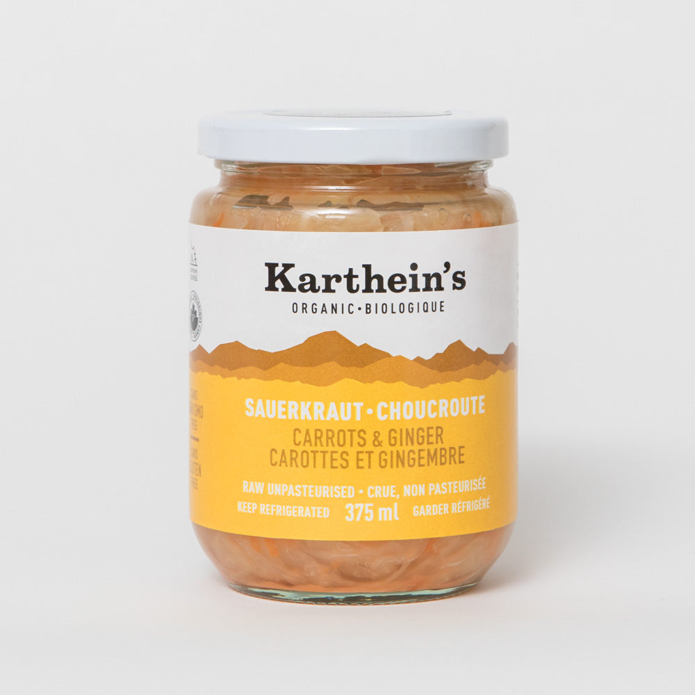 Kartheins Sauerkraut - Carrot & Ginger (375ml) - Lifestyle Markets
