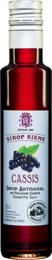Boissons Rieme Sirops Cassis Flavouring Syrup (250ml) - Lifestyle Markets