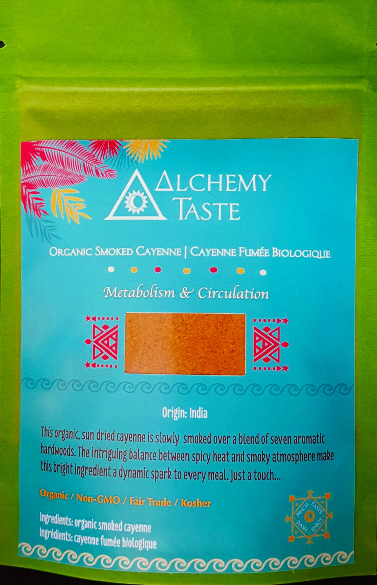 Alchemy Taste Organic Smoked Cayenne (63g) - Lifestyle Markets