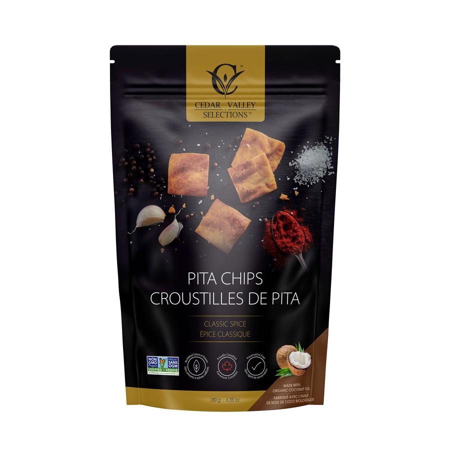 Cedar Valley Pita Chips - Classic Spice (180g) - Lifestyle Markets