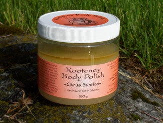 Kootenay Body Polish - Citrus Sunrise (550g) - Lifestyle Markets