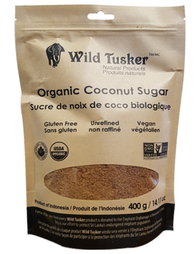 Wild Tusker Organic Coconut Sugar (400g) - Lifestyle Markets