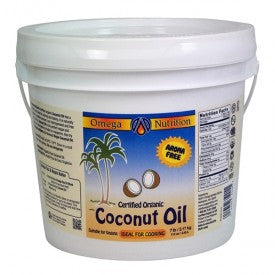 Omega Nutrition Organic Coconut Oil (3.17kg) - Lifestyle Markets
