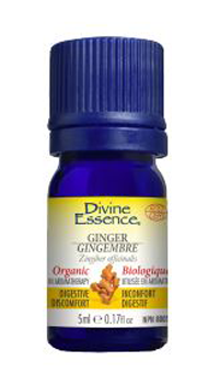Divine Essence Organic Ginger (5ml) - Lifestyle Markets