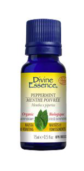 Divine Essence Organic Peppermint Oil (15ml) - Lifestyle Markets