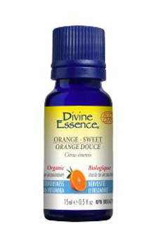 Divine Essence Organic Sweet Orange Oil (15ml) - Lifestyle Markets