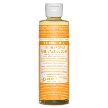 Dr. Bronner's Castile Liquid Soap - Citrus (237ml) - Lifestyle Markets