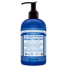 Dr. Bronner's Pump Soap - Peppermint (355ml) - Lifestyle Markets