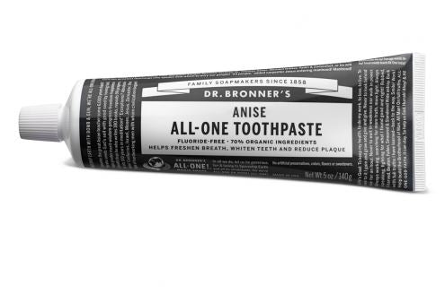 Dr. Bronner's Toothpaste - Anise (140g) - Lifestyle Markets