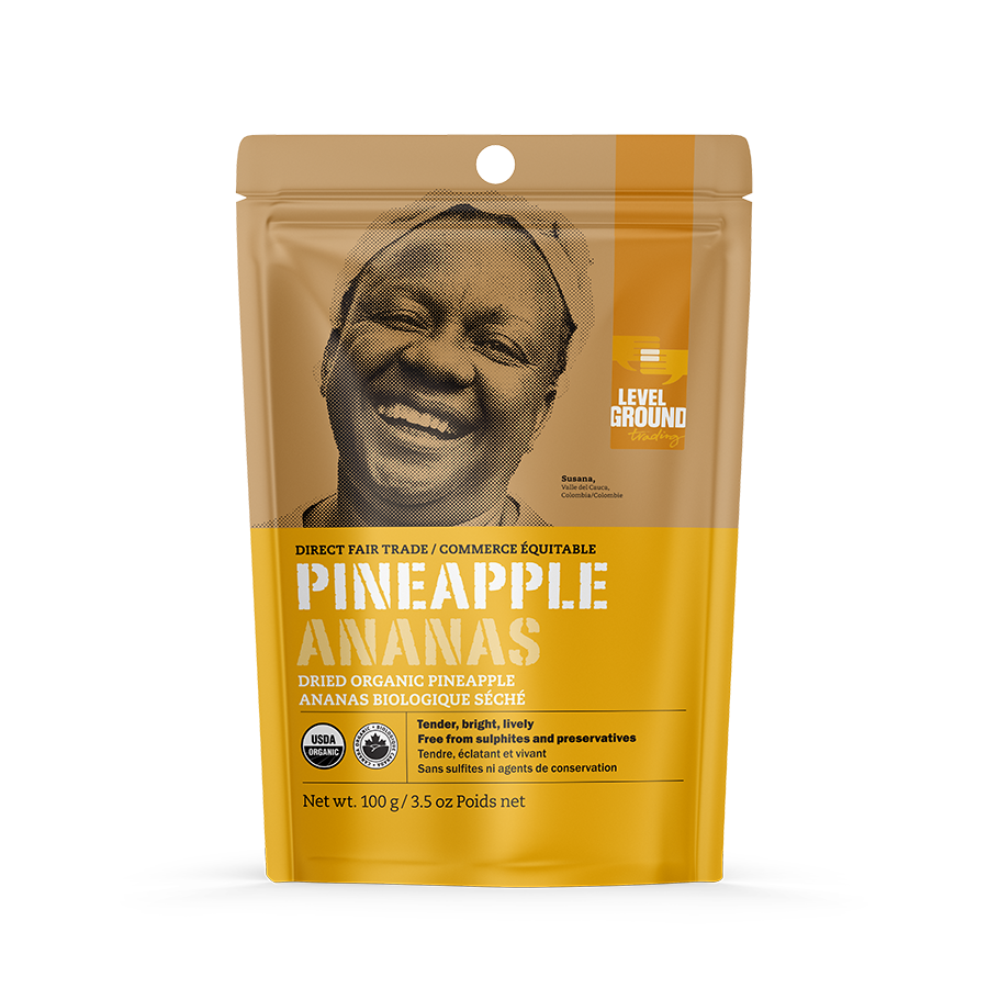 Level Ground Organic Dried Pineapple (100g) - Lifestyle Markets
