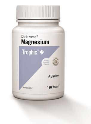 Trophic Magnesium Chelazome (180 Vcaps) - Lifestyle Markets
