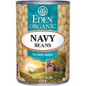 Eden Organic Navy Beans (398ml) - Lifestyle Markets